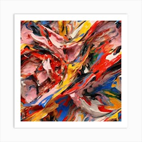 Abstract Painting 1 Art Print