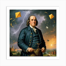 Benjamin Franklin Art Print