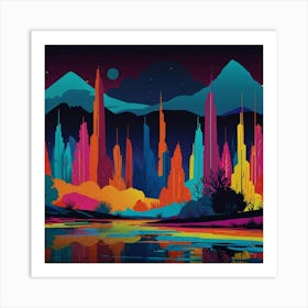 Cityscape 1 Art Print