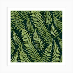 Fern Leaves 12 Art Print