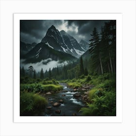 Dark Forest 13 Art Print