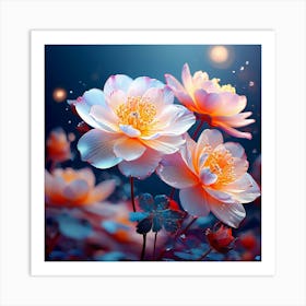 Lotus Flower Art Print