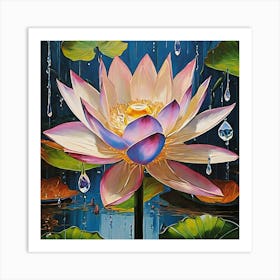 Lotus Flower 1 Art Print