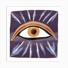 The eye of Horus symbol 2 Art Print