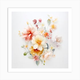 Flowers 6 Art Print