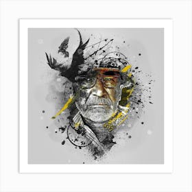 Old Man Art Print