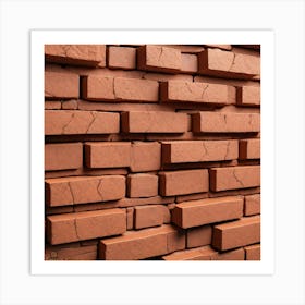 Brick Wall 9 Art Print