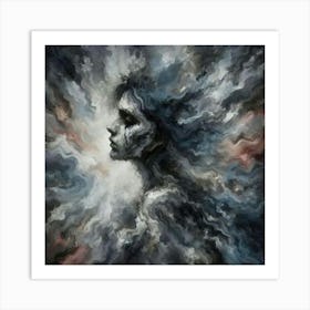 'Darkness' 1 Art Print