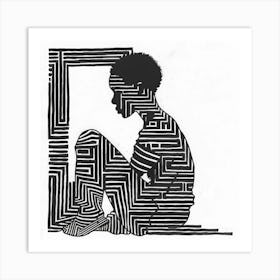 Child In A Maze Art Print