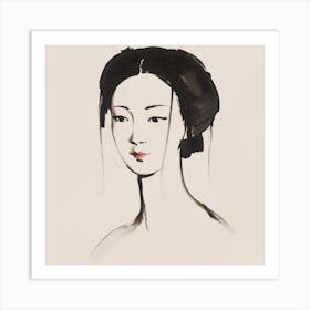 Chinese Woman Art Print