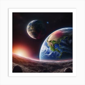 New worlds Art Print