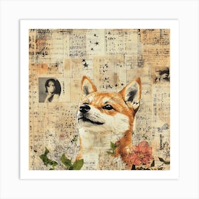 Shiba Inu 9 Art Print