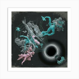 Black Hole Art Print