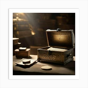 Treasure box Art Print