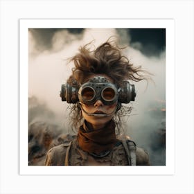 Steampunk Girl 29 Art Print