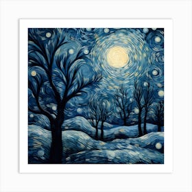 Starry Night 30 Art Print