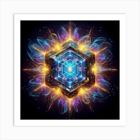 Psychedelic Art 13 Art Print