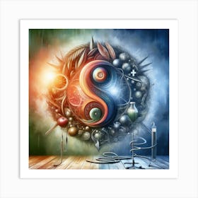 Yin Yang Art Print