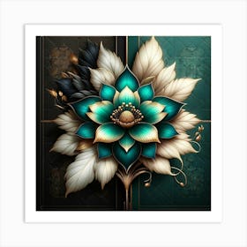 Lotus Flower 42 Art Print