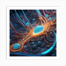 Neural Network 2 Art Print