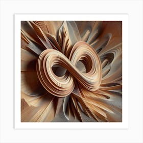 Ornate wood carving 3 Art Print