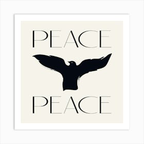 Peace Peace Art Print