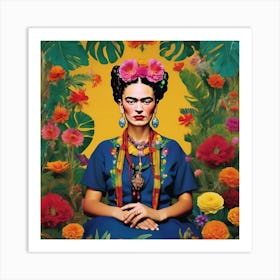 Frida Kahlo A Captivating Mexican 11 Art Print