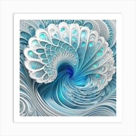 Abstract Fractal Art Art Print