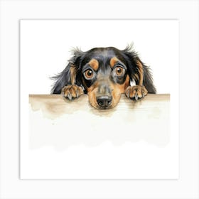 Dachshund 13 Art Print