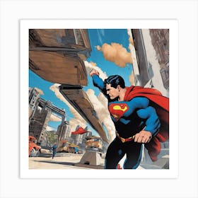 Superman 1 Art Print