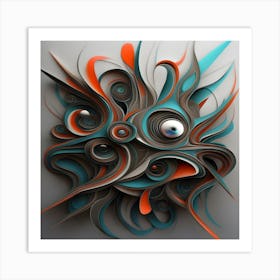 Abstract Art 4 Art Print