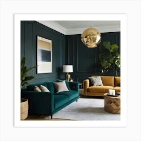 Living Room 3 Art Print