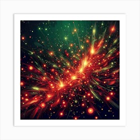 Radiant Sparks 4 1 Art Print