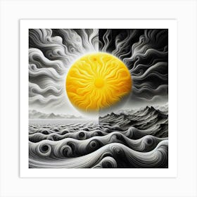 Sun In The Sky 1 Art Print