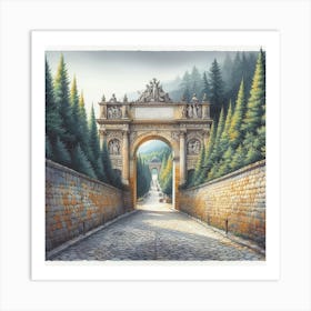 Archway Art Print