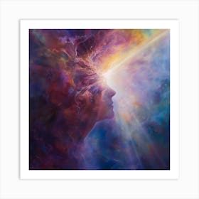 Crown Chakra (Sahasrara) 1 Art Print