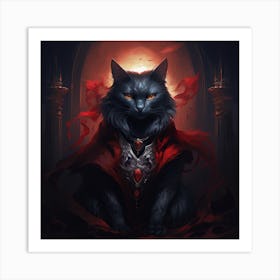 The Feline Overlord Art Print