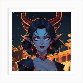 The Demon Princess Art Print