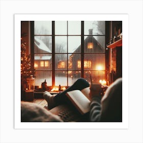 Christmas Stock Videos & Royalty-Free Footage Art Print