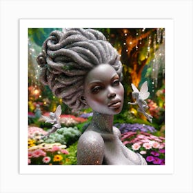 Fairy Stone Garden 1 Art Print