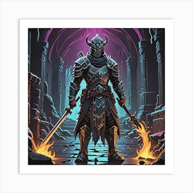 Dark Knight 3 Art Print