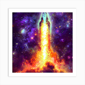 The Disaster In The Galaxy Art Print