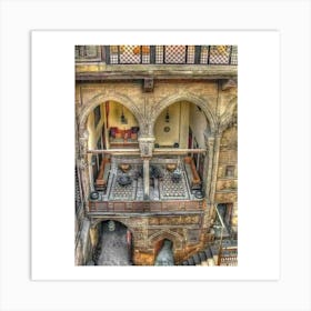 Egyptian Courtyard Art Print