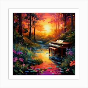 Piano (3) Art Print