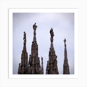 Milano Duomo Italian Italy Milan Venice Florence Rome Naples Toscana photo photography art travel Art Print