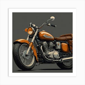 Kawasaki Cb750 Art Print