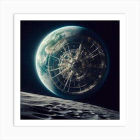 Spaceship Earth 2 Art Print