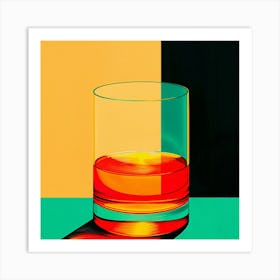 Glass Of Whiskey 1 Art Print