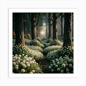 Walk In The Woods Art Print