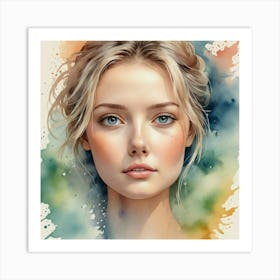 Watercolor Painting 10 Art Print